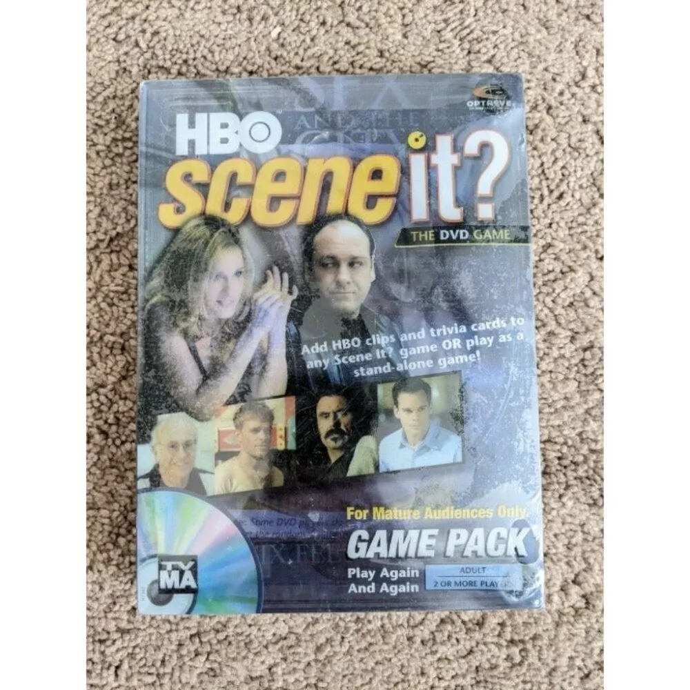 SCENE IT? HBO Edition The DVD Game 2+ Players Age- Adults NEW SEALED